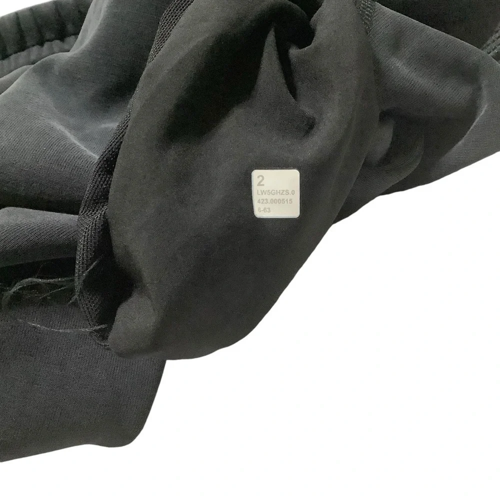 Lululemon Softstreme High-rise Straight Cropped Pant Sz 2 Black